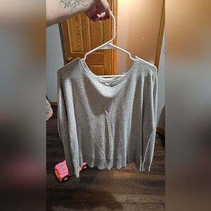 American Eagle Outfitters Gray Sweater